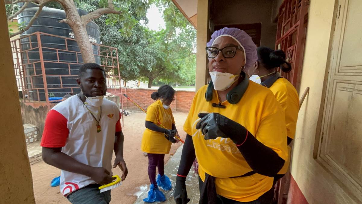 TAG IN Event: Mission Trip to Accra, Ghana! Ghanaian youth participating in empowerment activities led by the TAGIN 2025 mission team.